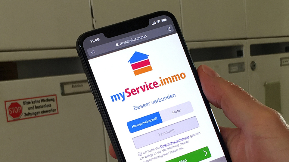 Innovatives Serviceportal für Hausverwaltungen und Mieter